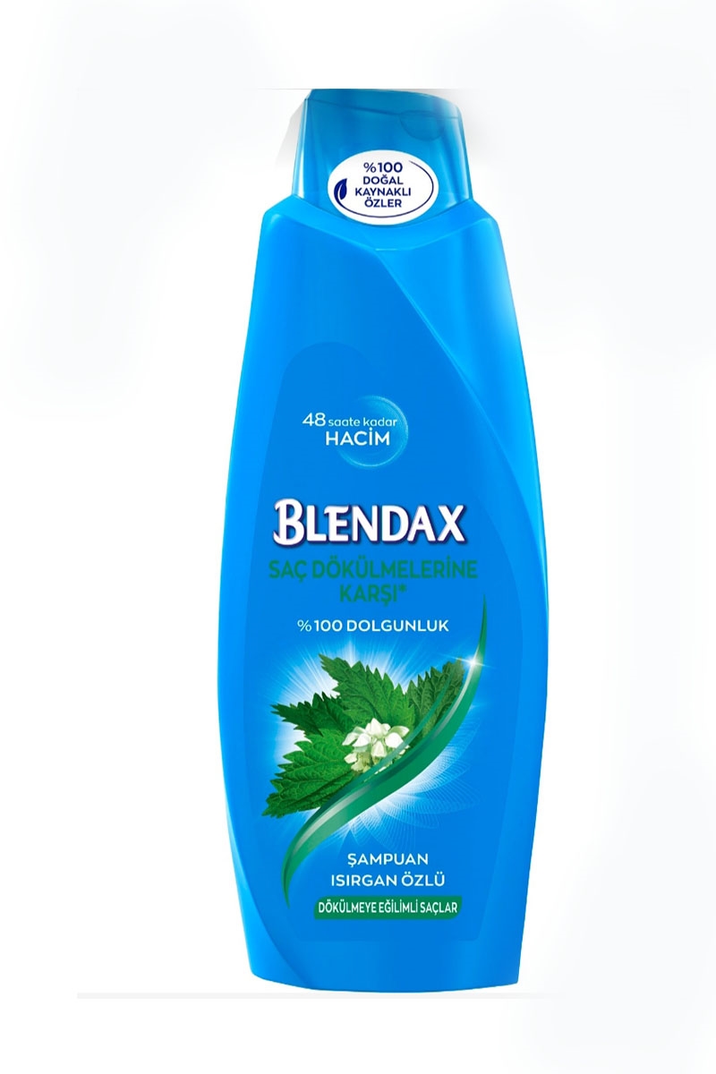  Blendax Isırgan Özlü Şampuan Dökülmeye Eğimli Saçlar İçin 550 Ml