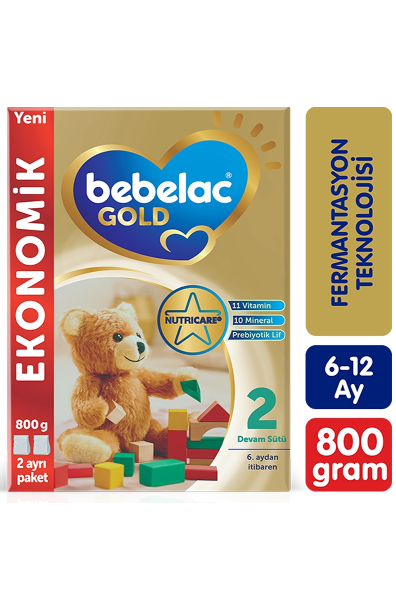 Bebelac Gold 2 Bebek Sütü 800 gr