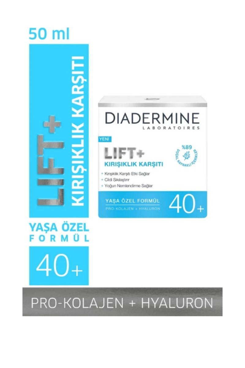Diadermine Lift+ Kırışıklık Karşıtı Bakım Kremi 40+ Yaş 50 ml