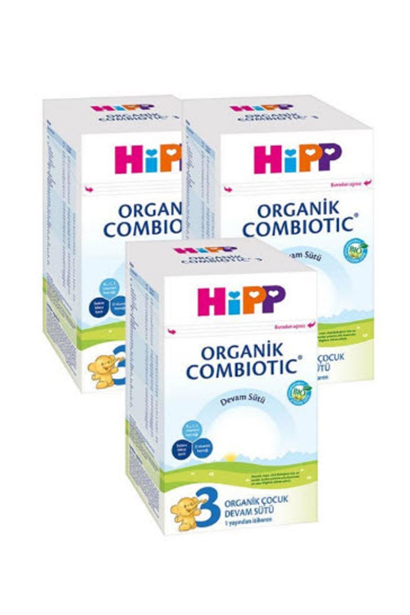 Hipp 3 Combiotic Organik Devam Sütü 800 gr x 3 Adet