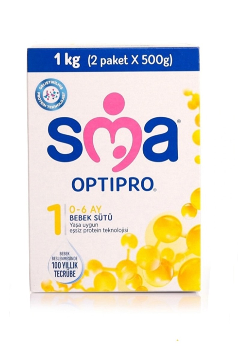 SMA 1 Optipro Bebek Sütü 1000 gr